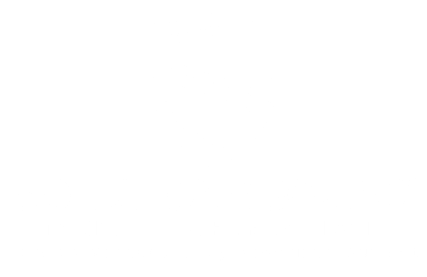 White square with company logo and text