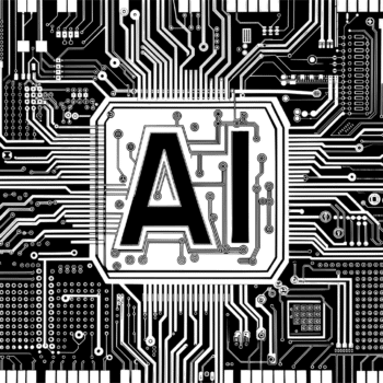 Free ai generated artificial intelligence typography vector